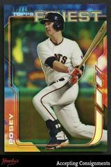 Buster Posey [Green Refractor] Baseball Cards 2014 Finest Prices
