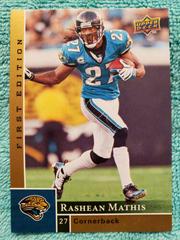Rashean Mathis #72 Football Cards 2009 Upper Deck First Edition Prices