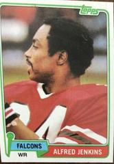 Alfred Jenkins #448 Football Cards 1981 Topps Prices