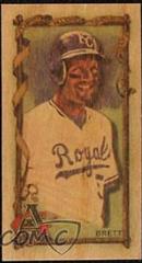 George Brett [Mini Wood] #373 Baseball Cards 2023 Topps Allen & Ginter Prices