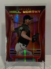 Randy Johnson [Spectrum Red] #HW-14 Baseball Cards 2022 Panini Absolute Hall Worthy Prices