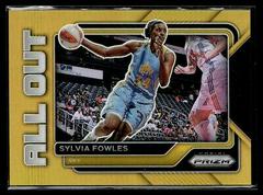 Sylvia Fowles [Gold] #12 Basketball Cards 2023 Panini Prizm WNBA All Out Prices
