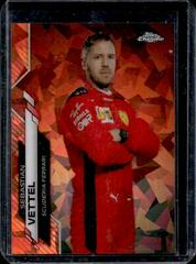 Sebastian Vettel [Sapphire Orange] #176 Racing Cards 2020 Topps Chrome Formula 1 Prices