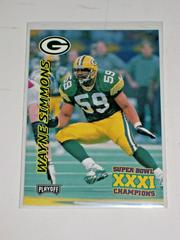 Wayne Simmons Football Cards 1997 Playoff Packers Prices