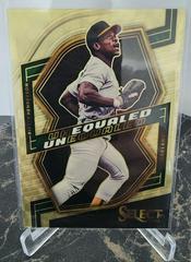 Rickey Henderson [Gold Vinyl] #UN7 Baseball Cards 2023 Panini Select Unequaled Prices