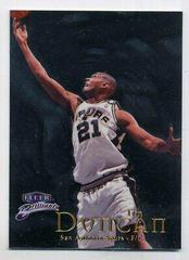 Tim Duncan #1 Basketball Cards 1998 Fleer Brilliants Prices