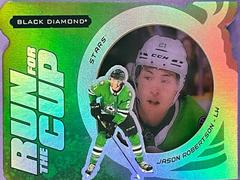 Jason Robertson #RUN-JR Hockey Cards 2022 Upper Deck Black Diamond Run for the Cup Prices