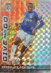 Abdoulaye Doucoure Soccer Cards 2021 Panini Mosaic Premier League Give and Go Prices