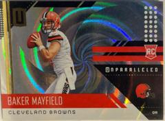 Baker Mayfield [Whirl] Football Cards 2018 Panini Unparalleled Prices
