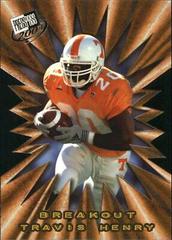 Travis Henry #B12 Football Cards 2001 Press Pass Breakout Prices