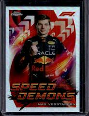 Max Verstappen #SD-MV Racing Cards 2022 Topps Chrome Formula 1 Speed Demons Prices