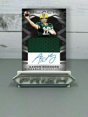 Aaron Rodgers Football Cards 2022 Panini Black Sizeable Signatures Jersey Prices