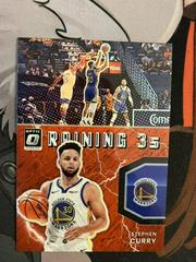 Stephen Curry [Red] Basketball Cards 2021 Panini Donruss Optic Raining 3s Prices