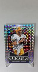 Brett Favre [Silver Prizm] #OS15 Football Cards 2020 Panini Mosaic Old School Prices