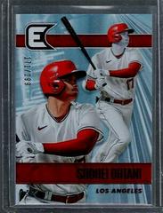 Shohei Ohtani [Red] #18 Baseball Cards 2022 Panini Chronicles Essentials Prices