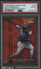Alex Rodriguez [Refractor w/ Coating] #HA7 Baseball Cards 1999 Finest Aaron Award Prices