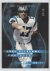 Jake Delhomme [Black] #13 Football Cards 2004 SP Authentic Prices