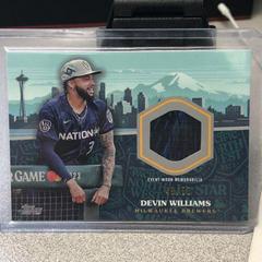 Devin Williams [Silver] #ASR-DEV Baseball Cards 2023 Topps Update All Star Stitches Prices