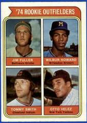 Rookie Outfielders #606 Baseball Cards 1974 Topps Prices