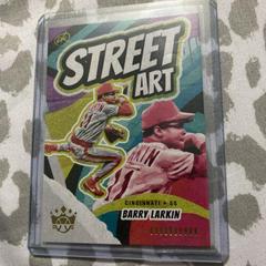 Barry Larkin Baseball Cards 2022 Panini Diamond Kings Street Art Prices