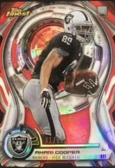 Amari Cooper [Red Refractor] Football Cards 2015 Topps Finest Atomic Rookie Die-Cut Prices