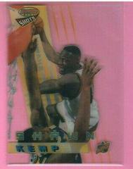 Shawn Kemp [Atomic Refractor] Basketball Cards 1996 Bowman's Best Shots Prices