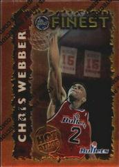 Chris Webber #HS13 Basketball Cards 1995 Finest Hot Stuff Prices