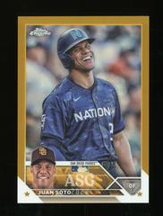 Juan Soto [Gold] #ASGC-3 Baseball Cards 2023 Topps Chrome Update All Star Game Prices