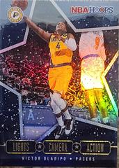 Victor Oladipo [Winter Holo] Basketball Cards 2020 Panini Hoops Lights Camera Action Prices