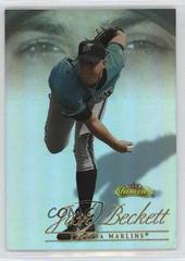 Josh Beckett Baseball Cards 2000 Fleer Showcase Prices