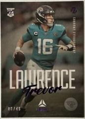 Trevor Lawrence [Purple] #201 Football Cards 2021 Panini Chronicles Luminance Prices