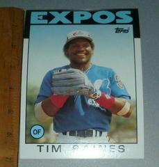 Tim Raines Baseball Cards 1986 Topps Super Prices