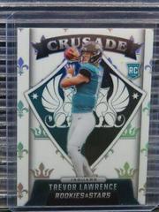 Trevor Lawrence [White] Football Cards 2021 Panini Rookies and Stars Crusade Prices
