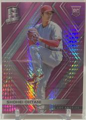 Shohei Ohtani [Neon Pink] #76 Baseball Cards 2018 Panini Chronicles Spectra Prices