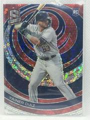 Yainer Diaz [Red Disco] Baseball Cards 2023 Panini Chronicles Spectra Prices