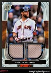 Dustin Pedroia #DR-DP Baseball Cards 2022 Topps Tribute Dual Relics Prices