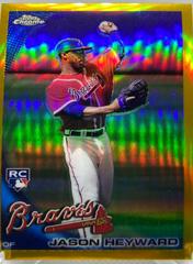 Jason Heyward [Autograph Gold Refractor] #174 Baseball Cards 2010 Topps Chrome Prices