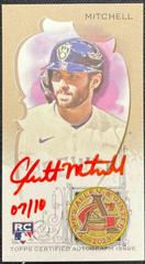 Garrett Mitchell [Red Ink] #MA-GMI Baseball Cards 2023 Topps Allen & Ginter Mini Framed Autographs Prices