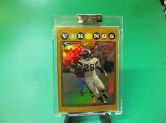 Adrian Peterson [Gold Refractor] #TC39 Football Cards 2008 Topps Chrome Prices