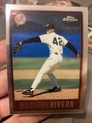 Mariano Rivera #89 Baseball Cards 1997 Topps Chrome Prices
