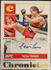 Tecia Torres [Gold] Ufc Cards 2022 Panini Chronicles UFC Signatures Prices