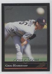 Greg Harris [Gold] #10 Baseball Cards 1992 Leaf Prices
