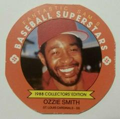Ozzie Smith #11 Baseball Cards 1988 Fantastic Sam's Discs Prices