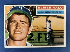 Elmer Valo [Gray Back] #3 Baseball Cards 1956 Topps Prices
