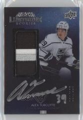 Alex Turcotte #LRPA-AT Hockey Cards 2021 SPx UD Black Lustrous Rookie Auto Patch Prices