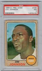 Lou Johnson #184 Baseball Cards 1968 O Pee Chee Prices