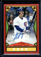 Anthony Rizzo [Red] #BC2-AR Baseball Cards 2018 Topps Brooklyn Collection Autographs Prices