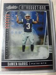 Damien Harris Football Cards 2019 Panini Absolute Introductions Prices