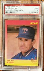 Nolan Ryan [Promo Pink Back] Baseball Cards 1989 Star Ryan Prices