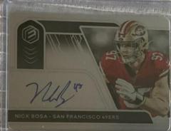 Nick Bosa #SS-NB Football Cards 2020 Panini Elements Steel Signatures Prices